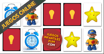 Juego de memoria infantil online y gratis para ni