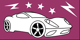 Autos originales para colorear online: pintar con colores divertidos carros, coches modernos y autos