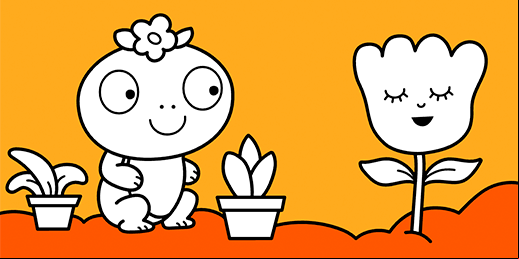 Juegos educativos con dibujos para pintar en l